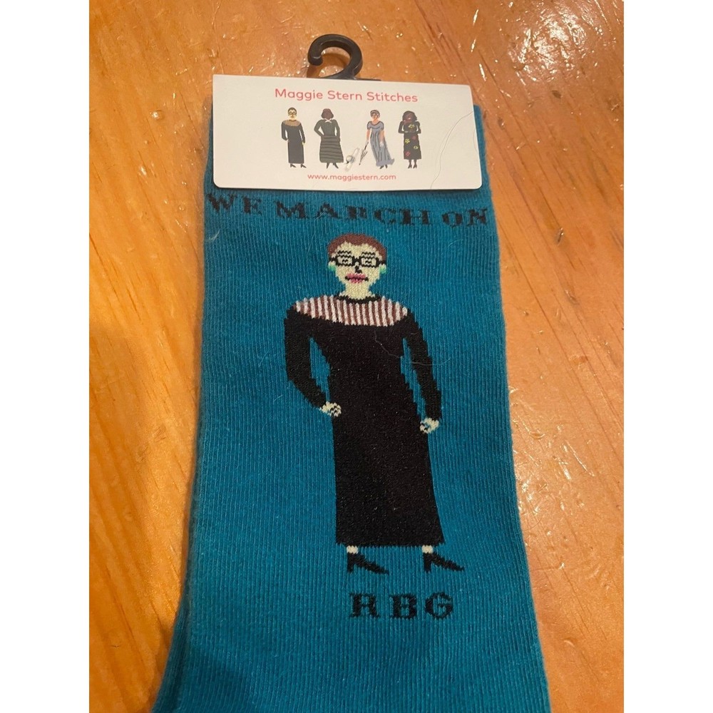 Ruth Bader Ginsburg Novelty Socks - New with Tags!